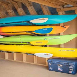 Indoor Canoe Storage
