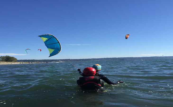 Kiteboarding