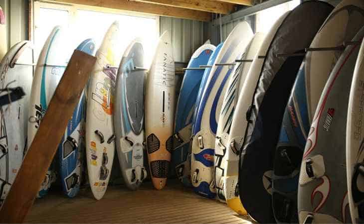 Indoor Paddleboard Storage